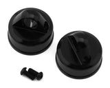 HongNor X5B 16mm Aluminum Aeration Shock Caps (Black) (2)