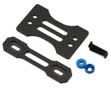 HongNor X5B One Piece Carbon Fiber Rear Wing Mount Brace & Button Set - HGN-X5S-17