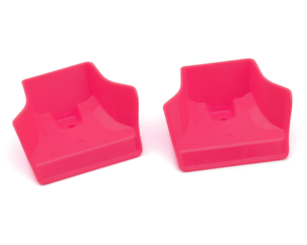 JConcepts Mugen MBX8/MBX-8e 1/8 Evo Molded Front Wings (Pink) (2)