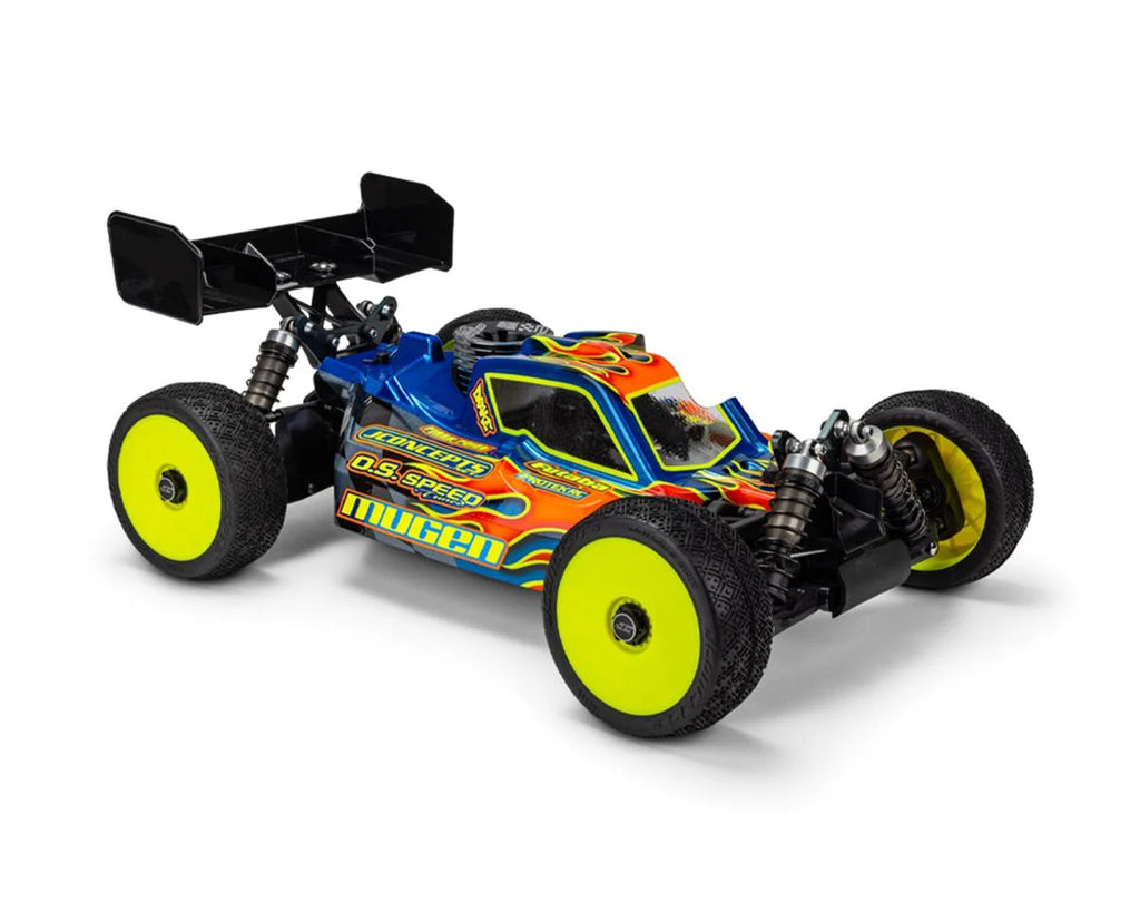 JConcepts Mugen MBX8 "P2" 1/8 Nitro Buggy Body (Clear) - JCO0676