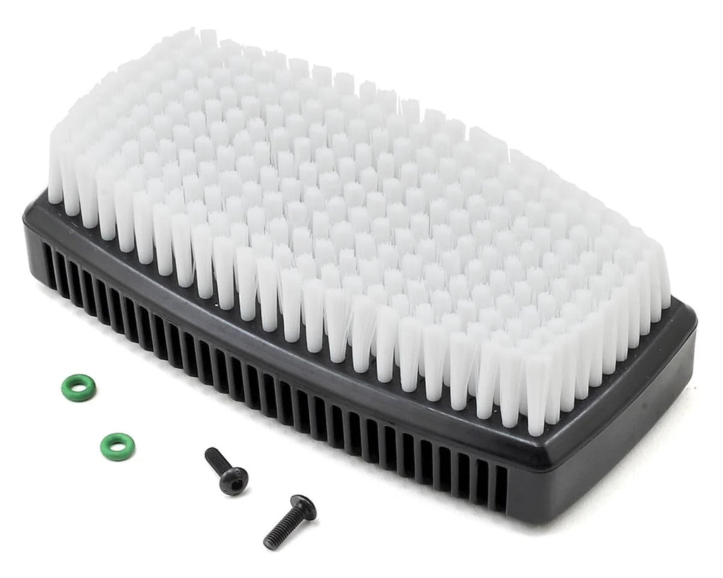 JConcepts Tire Wash Brush w/Mounting Screws (Black) - JCO2498-2