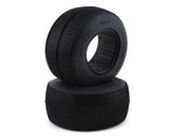 JConcepts Sprinter Short Course Dirt Oval Tires (2) (Green) - JCO3128-02