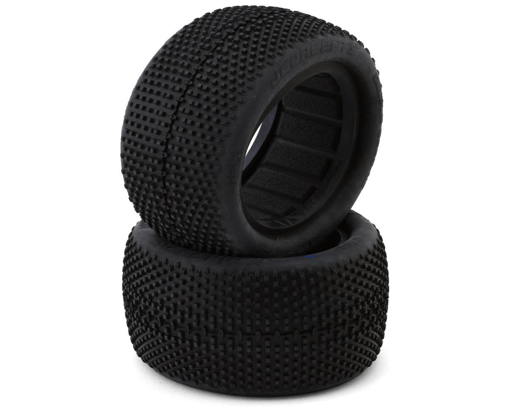 JConcepts Double Dee's V2 2.2" Rear Buggy Tires (2) (Blue)