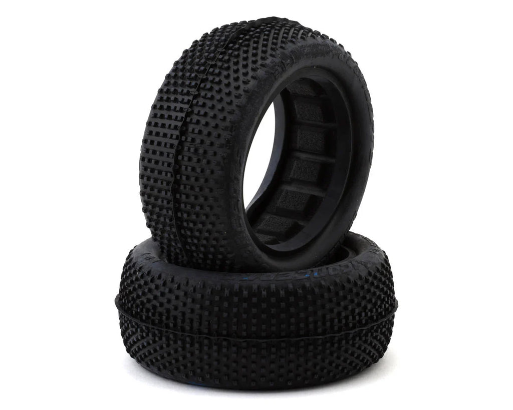 JConcepts Double Dee's V2 2.2" 4WD Front Buggy Tires (2) (Blue)