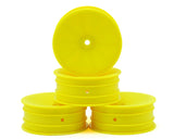JConcepts Mono 2.2 Front Wheels (Yellow) (4) (B7/B6/B5/RB6) w/12mm Hex