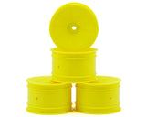 JConcepts Mono 2.2 Rear Wheels (Yellow) (4) (B7/B6/B74/RB6) w/12mm Hex