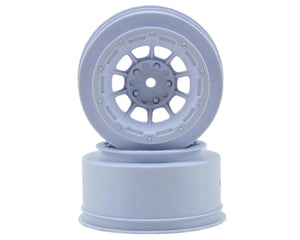 JConcepts 12mm Hex Hazard Short Course Wheels (White) (2) for Traxxas Slash Front - JCO3350W