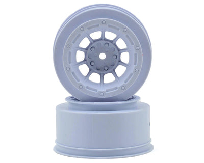 JConcepts 12mm Hex Hazard Short Course Wheels (White) (2) for Traxxas Slash Front - JCO3350W