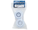JConcepts 12mm Hex Hazard Short Course Wheels (White) (2) for Traxxas Slash - JCO3351W