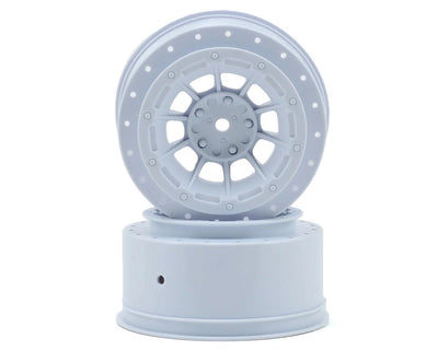JConcepts 12mm Hex Hazard Short Course Wheels (White) (2) for Traxxas Slash - JCO3351W