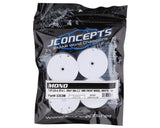 JConcepts Mono 2.2 4WD Front Buggy Wheels (White) (4) (22X-4, XB4, B74.1) w/12mm Hex