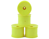 JConcepts 12mm Hex Mono 1/10 Stadium Truck Wheel (4) (T6.1) (Yellow)