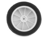 JConcepts Smoothie 2 2.2" Pre-Mounted 2WD Front Buggy Tires (White) (2) (Silver) w/12mm Hex - JCO4018-1691