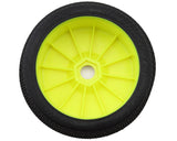 JConcepts Relapse Pre-Mounted 1/8th Buggy Tires (Yellow) (2) (Green) - JCO4034-22