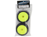 JConcepts Relapse Pre-Mounted 1/8th Buggy Tires (Yellow) (2) (Green) - JCO4034-22