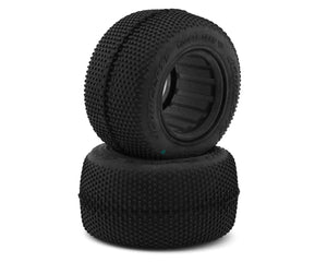 JConcepts Double Dee's V2 2.2" 1/10 Stadium Truck Tires (2) (Green) - JCO4063-02