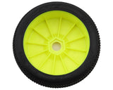 JConcepts Dirt Bite 1/8 Off-Road Buggy Pre-Mounted Tires (2) (Yellow) (Green)