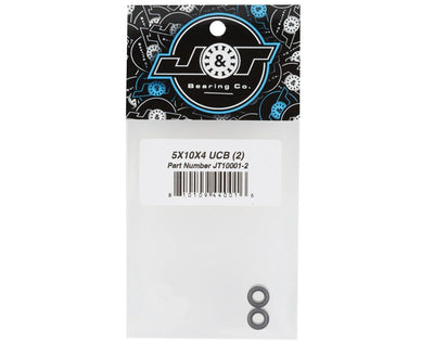 J&T Bearing Co. 5x10x4mm Ultimate Clutch Bearing (2) - JTB-JT10001-2