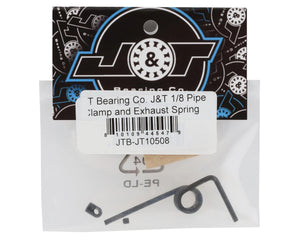 J&T Bearing Co. J&T 1/8 Pipe Clamp & Exhaust Spring - JTB-JT10508