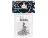 J&T Bearing Co. Mugen MBX8/MBX8R Titanium "Milled" Turnbuckle Kit (Natural)