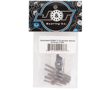 J&T Bearing Co. Associated RC8B4.1/RC8B4.1e Titanium "Milled" Turnbuckle Kit (Natural)
