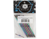 J&T Bearing Co. Tekno NT48/ET48 2.0 Titanium "Milled" Turnbuckle Kit (Oil Slick) - JTB-JT10802