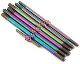 J&T Bearing Co. Tekno NT48/ET48 2.0 Titanium "Milled" Turnbuckle Kit (Oil Slick) - JTB-JT10802