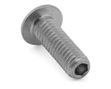 J&T Bearing Co. 4x12mm Premium Flat Titanium Droop Screw Set