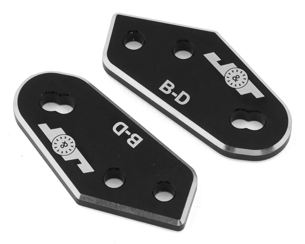 J&T Bearing Co. Tekno Aluminum Adjustable Ackerman Plates (B-D) - JTB-JT11176