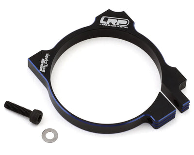 LRP WorksTeam Aluminum Fan Mount V2 (Black) (42mmØ Motor) (2x40mm Fans) - LRP501976