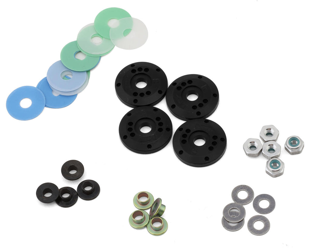 MIP 1/8 Bypass1 Hi-Flow Tapered Shock Piston Kit (4) (5-Hole x 1.3mm) - 24405