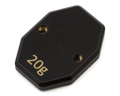 Mugen Seiki MBX8R Brass Chassis Weight (20g) - E2419B