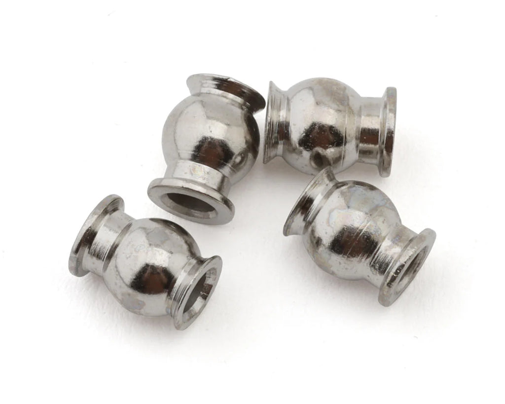 Mugen Seiki MBX8R/MBX8TR Steel Shock Pivot Balls (4) - E2504B