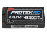 ProTek RC 2S 130C Low IR Si-Graphene + HV LCG Shorty LiPo Battery (7.6V/4800mAh) w/5mm Connectors (ROAR Approved) - PTK-5117-22
