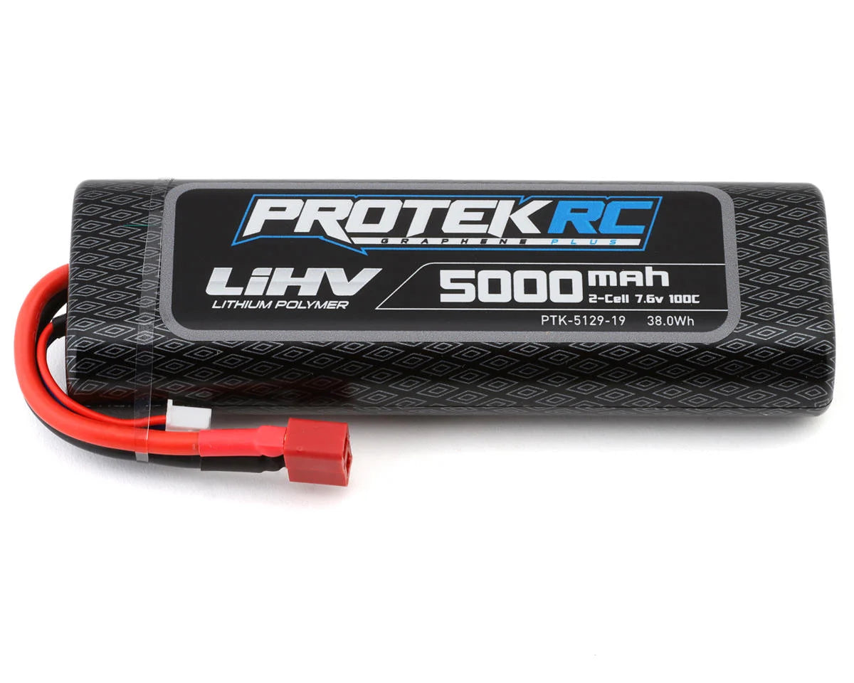 ProTek RC 2S 100C Si-Graphene HV LiPo Stick Pack TCS Battery