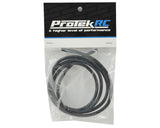 ProTek RC Silicone Hookup Wire (Black) (1 Meter) (12AWG) - PTK-5601