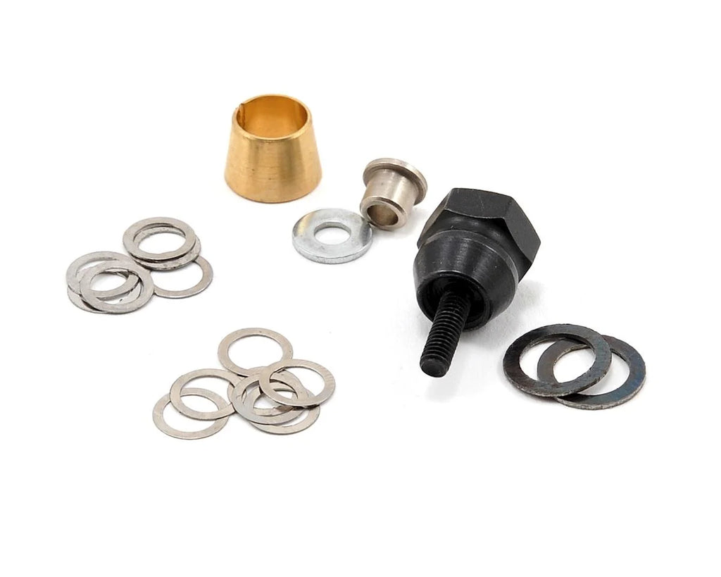 ProTek RC 1/8 Scale Flywheel Nut, Collet & Shim Kit - PTK-7150