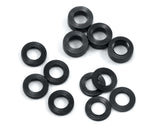 ProTek RC Aluminum Ball Stud Washer Set (Black) (12) (0.5mm, 1.0mm & 2.0mm) - PTK-8370