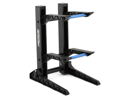 ProTek RC 2 Layer 1/10 & 1/8 Car Display Stand (200x240x325mm) W/Carrying Bag - PTK-8390