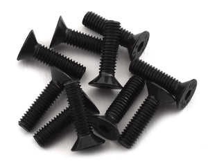 ProTek RC 4x15mm "High Strength" Flat Head Screws (10) - PTK-H-2305