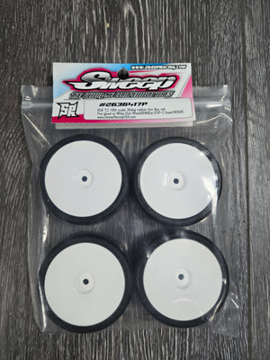 Sweep - R36 Asphalt TC tire 4pc set Pre-glued - Thick Soft Insert - Dish Wheels - #2636417P