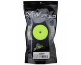 Raw Speed RC Villain 1/8 Buggy Pre-Mounted Tires (Yellow) (2) (Soft)