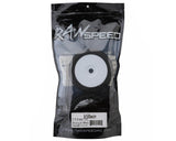 Raw Speed RC Villain 1/8 Buggy Pre-Mounted Tires (White) (2) (Soft - Long Wear)