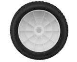 Raw Speed RC Villain 1/8 Truggy Pre-Mounted Tires (White) (2) (Soft)
