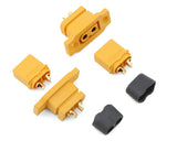 Samix XT60EF/XT60H Mountable Connectors w/Wire Covers (2 Male/2 Female) - SAMCXT60EFH-002