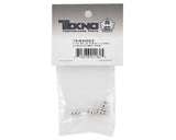 Tekno RC Steel 6.8mm Outside Camber Flanged Pivot Ball Set (4)