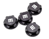 Tekno RC 17mm Aluminum "T Logo" Covered Serrated Wheel Nut (Gun Metal) (4) - TKR5116B
