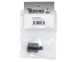 Tekno RC Aluminum Vented Shock Cap Set (Gun Metal) (2)