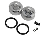 Tekno RC Polished Aluminum Shock Caps (2) (Emulsion/Vented/Non-Vented) - TKR8702X