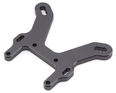 Tekno RC EB48/NB48 2.2 Aluminum Front Shock Tower (Gunmetal) (B-Height)